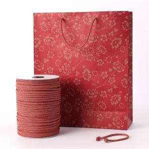 厂家现货环保纸绳玩具针通纸绳吊牌绳捆绑扎带优质手挽袋纺DIY